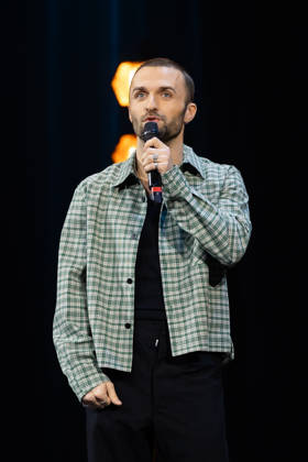 FFSA - LES TROPHEES DU AUTOMOBILE 2025 SQUEEZIE, Prix Special FFSA, GP Explorer, portrait during Les Trophà es du Sport Automobile 2025 at Salle Pleyel, on December 18, 2025 in Paris, France - ParisFrance Copyright: xJULIENxDELFOSSEx