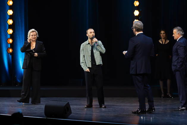 FFSA - LES TROPHEES DU AUTOMOBILE 2025 SQUEEZIE, Prix Special FFSA, GP Explorer, portrait during Les Trophà es du Sport Automobile 2025 at Salle Pleyel, on December 18, 2025 in Paris, France - ParisFrance Copyright: xJULIENxDELFOSSEx