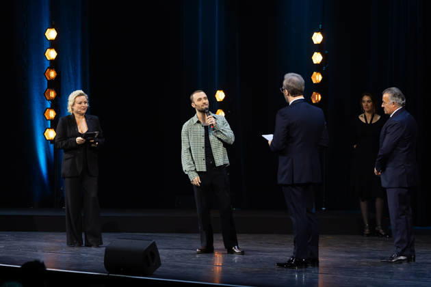 FFSA - LES TROPHEES DU AUTOMOBILE 2025 SQUEEZIE, Prix Special FFSA, GP Explorer, portrait during Les Trophà es du Sport Automobile 2025 at Salle Pleyel, on December 18, 2025 in Paris, France - ParisFrance Copyright: xJULIENxDELFOSSEx