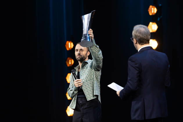 FFSA - LES TROPHEES DU AUTOMOBILE 2025 SQUEEZIE, Prix Special FFSA, GP Explorer, portrait during Les Trophà es du Sport Automobile 2025 at Salle Pleyel, on December 18, 2025 in Paris, France - ParisFrance Copyright: xJULIENxDELFOSSEx