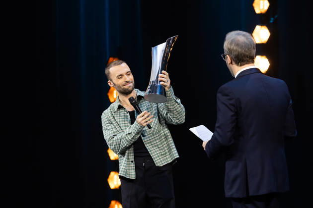 FFSA - LES TROPHEES DU AUTOMOBILE 2025 SQUEEZIE, Prix Special FFSA, GP Explorer, portrait during Les Trophà es du Sport Automobile 2025 at Salle Pleyel, on December 18, 2025 in Paris, France - ParisFrance Copyright: xJULIENxDELFOSSEx