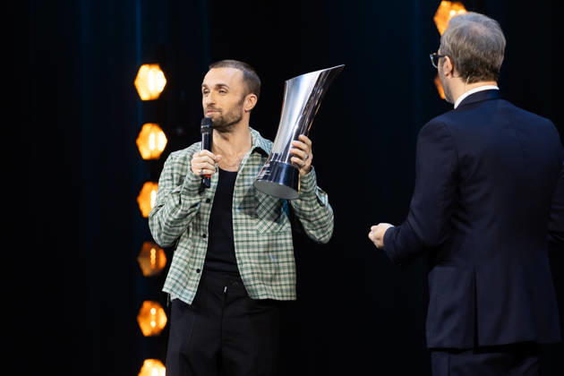FFSA - LES TROPHEES DU AUTOMOBILE 2025 SQUEEZIE, Prix Special FFSA, GP Explorer, portrait during Les Trophà es du Sport Automobile 2025 at Salle Pleyel, on December 18, 2025 in Paris, France - ParisFrance Copyright: xJULIENxDELFOSSEx
