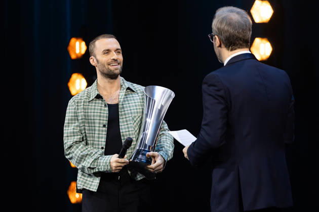 FFSA - LES TROPHEES DU AUTOMOBILE 2025 SQUEEZIE, Prix Special FFSA, GP Explorer, portrait during Les Trophà es du Sport Automobile 2025 at Salle Pleyel, on December 18, 2025 in Paris, France - ParisFrance Copyright: xJULIENxDELFOSSEx