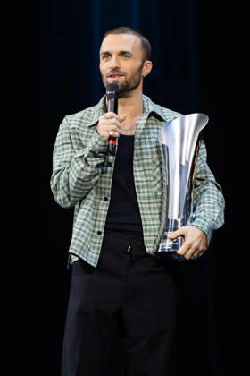 FFSA - LES TROPHEES DU AUTOMOBILE 2025 SQUEEZIE, Prix Special FFSA, GP Explorer, portrait during Les Trophà es du Sport Automobile 2025 at Salle Pleyel, on December 18, 2025 in Paris, France - ParisFrance Copyright: xJULIENxDELFOSSEx