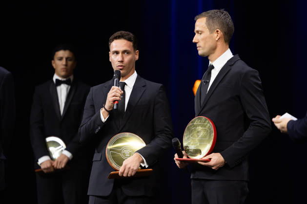 FFSA - LES TROPHEES DU AUTOMOBILE 2025 LANDAIS Vincent, Champion du Monde WRC, Motorsport Rallye, WM - Copilote, Volant d Or, portrait during Les Trophà es du Sport Automobile 2025 at Salle Pleyel, on December 18, 2025 in Paris, France - ParisFrance Copyright: xJULIENxDELFOSSEx