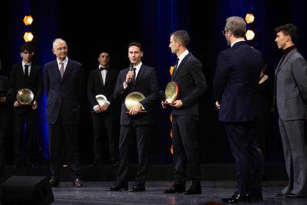 FFSA - LES TROPHEES DU AUTOMOBILE 2025 LANDAIS Vincent, Champion du Monde WRC, Motorsport Rallye, WM - Copilote, Volant d Or, portrait during Les Trophà es du Sport Automobile 2025 at Salle Pleyel, on December 18, 2025 in Paris, France - ParisFrance Copyright: xJULIENxDELFOSSEx