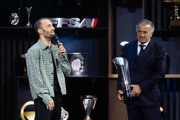 FFSA - LES TROPHEES DU AUTOMOBILE 2025 SQUEEZIE, Prix Special FFSA, GP Explorer, portrait during Les Trophà es du Sport Automobile 2025 at Salle Pleyel, on December 18, 2025 in Paris, France - ParisFrance Copyright: xGREGORYxLENORMANDx
