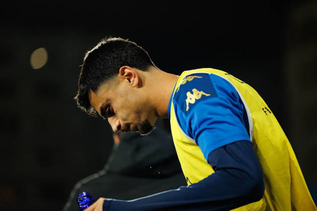 Andre Lacxmicant seen during Liga Portugal game between teams of GD Estoril Praia and SC Braga at Estadio Antonio Coimbra da Mota (Maciej Rogowski Ball Raw Images) Estoril Estadio Antonio Coimbra da Mota Portugal Copyright: xMaciejxRogowskix maciejrogowski_estoril_braga_2526-079