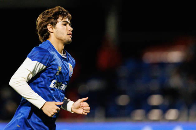Rodrigo Mora seen during Liga Portugal game between teams of FC Alverca and FC Porto (Maciej Rogowski Ball Raw Images) Alverca Complexo Desportivo Alverca Portugal Copyright: xMaciejxRogowskix maciejrogowski_alverca_fcporto_2526-0726