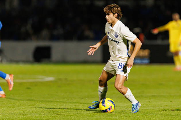Rodrigo Mora seen during Liga Portugal game between teams of FC Alverca and FC Porto (Maciej Rogowski Ball Raw Images) Alverca Complexo Desportivo Alverca Portugal Copyright: xMaciejxRogowskix maciejrogowski_alverca_fcporto_2526-0836