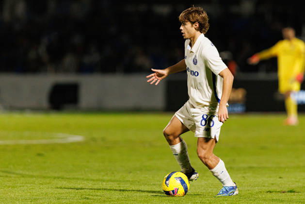 Rodrigo Mora seen during Liga Portugal game between teams of FC Alverca and FC Porto (Maciej Rogowski Ball Raw Images) Alverca Complexo Desportivo Alverca Portugal Copyright: xMaciejxRogowskix maciejrogowski_alverca_fcporto_2526-0837