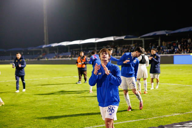 Rodrigo Mora seen during Liga Portugal game between teams of FC Alverca and FC Porto (Maciej Rogowski Ball Raw Images) Alverca Complexo Desportivo Alverca Portugal Copyright: xMaciejxRogowskix maciejrogowski_alverca_fcporto_2526-1202