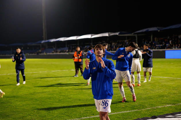 Rodrigo Mora seen during Liga Portugal game between teams of FC Alverca and FC Porto (Maciej Rogowski Ball Raw Images) Alverca Complexo Desportivo Alverca Portugal Copyright: xMaciejxRogowskix maciejrogowski_alverca_fcporto_2526-1203
