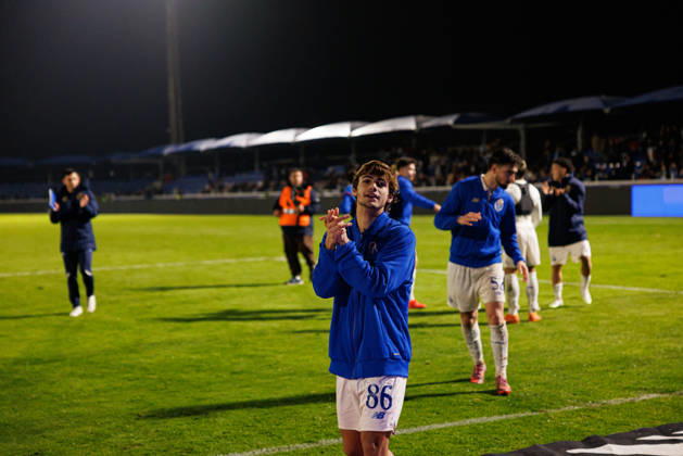Rodrigo Mora seen during Liga Portugal game between teams of FC Alverca and FC Porto (Maciej Rogowski Ball Raw Images) Alverca Complexo Desportivo Alverca Portugal Copyright: xMaciejxRogowskix maciejrogowski_alverca_fcporto_2526-1204