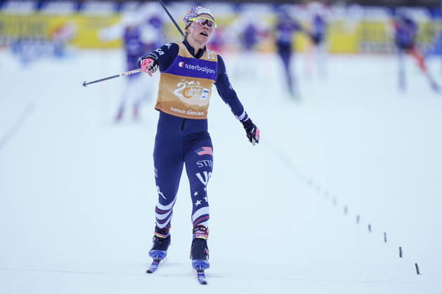 Ski Tour 2025 26 Stage 4 Toblach, Italy 20251231 USA s Jessie Diggins during the 5 km heat free technique for women in Toblach Photo Terje Pedersen NTB Toblach Italy EDITORIAL USE ONLY RESTRICTED USE FOR BETTING COMPANIES  Copyright: xTerjexPedersenx xNTBx
