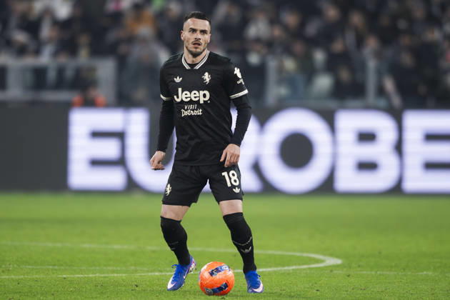 Juventus FC v US Lecce - Serie A Filip Kostic of Juventus FC in action during the Serie A football match between Juventus FC and US Lecce. Turin Italy Copyright: xNicolòxCampox