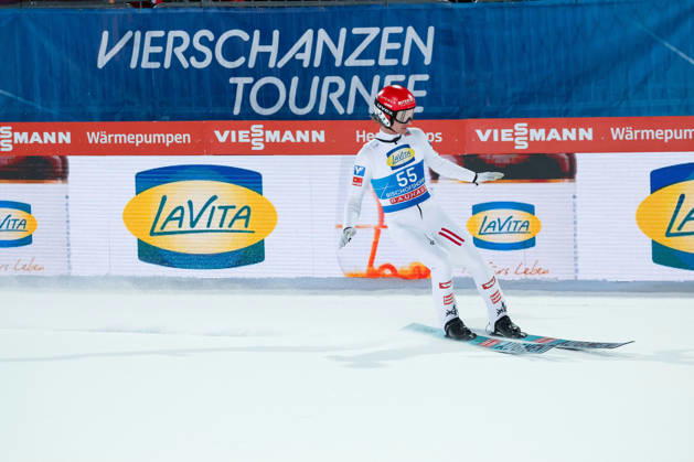 Bischofshofen, Österreich 05. Januar 2026: 74. Vierschanzentournee - Bischofshofen - 2025 2026 - Qualifikation Im Bild: Manuel Fettner (Österreich AUT) Paul-Außerleitner-Schanze Copyright: xFotostandx xHettichx