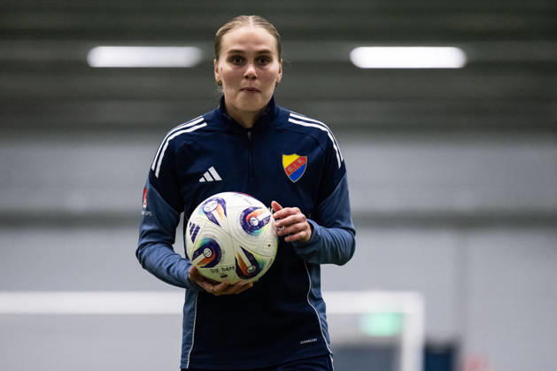 260107 Nanne Ruuskanen under en träning med Djurgarden den 7 januari 2026 i Stockholm. Copyright: EMMAxWALLSKOG BB260107EW062