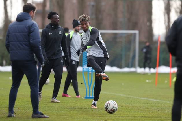 Union s Kevin Rodriguez pictured during a training session part of the winter training camp of Belgian soccer team Union Saint-Gilloise, in Zaventem, Thursday 08 January 2026. RUSG is not going abroad on stage. VIRGINIExLEFOUR x154483803x