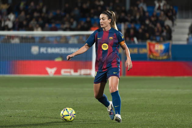 FC Barcelona, Barca Femeni v Madrid CFF - Liga F Moeve Alexia Putellas plays during the Liga F Moeve match between FC Barcelona and Madrid CFF at Estadi Johan Cruyff in Barcelona, Spain, on January 10, 2026. Barcelona Spain Copyright: xRubenxDexLaxRosax originalFilename:delarosa-fcbarcel260110_npuGe