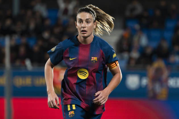 FC Barcelona, Barca Femeni v Madrid CFF - Liga F Moeve Alexia Putellas plays during the Liga F Moeve match between FC Barcelona and Madrid CFF at Estadi Johan Cruyff in Barcelona, Spain, on January 10, 2026. Barcelona Spain Copyright: xRubenxDexLaxRosax originalFilename:delarosa-fcbarcel260110_npCEs