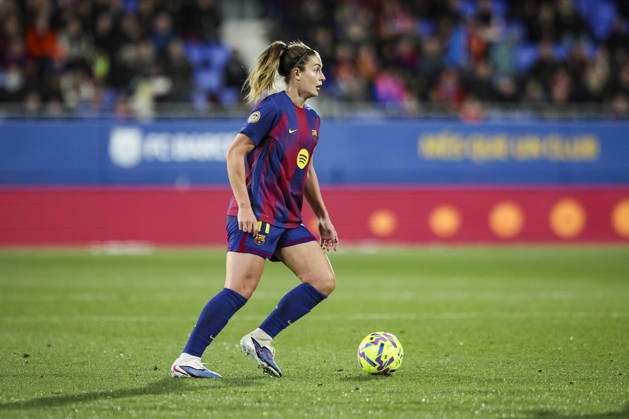 FC Barcelona, Barca Femeni V Madrid CFF - Liga F Moeve Alexia Putellas of FC Barcelona controls the ball during the Liga F Moeve match between FC Barcelona Femeni and Madrid CFF at Estadi Johan Cruyff in Barcelona, Spain, on January 10, 2026. Barcelona Spain Copyright: xGongorax originalFilename:bonilla-fcbarcel260110_np2R9