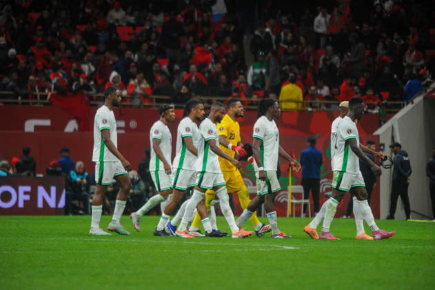 RABAT, MOROCCO - JANUARY 14: Nigeria and Morocco during the Africa Cup of Nations (AFCON) match between Nigeria and Morocco at Prince Moulay El Hassan Stadium on January 14th in Rabat, Morocco. Photo by Segun Ogunfeyitimi Copyright: xshengolpixsx