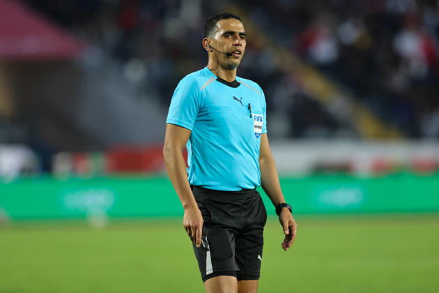 TotalEnergies CAF AFACON Morocco 2025 - Egypte - Nigeria -Mohammed V Stadium- Casablanca - Morocco The Moroccan referee Jalal Jayed in action during the Africa Cup of Nations (CAN) 2025 3rd Place match between Nigeria and Egypt at the Mohammed V Stadium in Casablanca on January 17, 2026. Copyright: xloulidiphotox