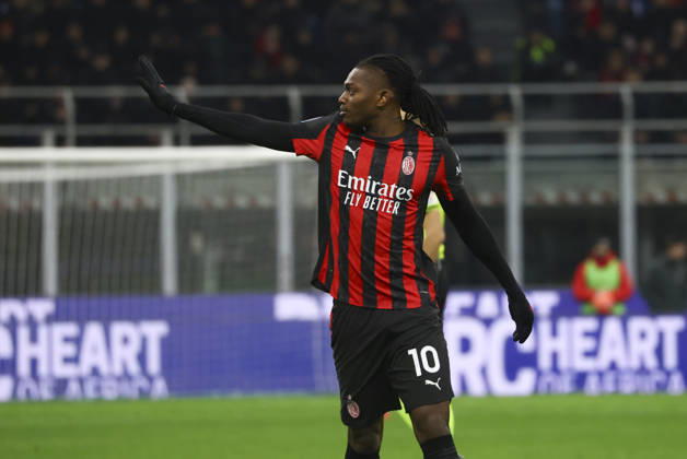 AC Milan v US Lecce - Serie A Rafael Leao plays during the Serie A match between AC Milan and US Lecce at Giuseppe Meazza stadium in Milano, Italy, on January 18, 2026. Milano Milano Italy  Copyright: xMairoxCinquettix originalFilename:cinquetti-acmilanv260118_npqKx.jpg