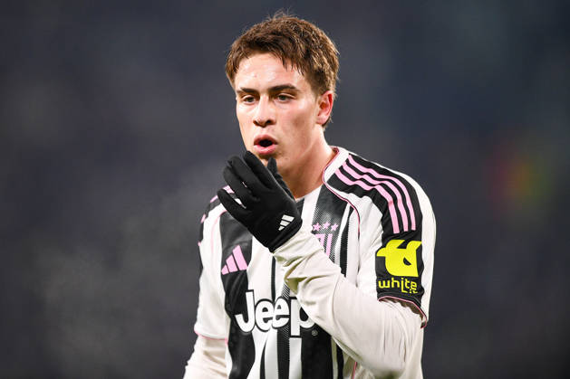 2026-01-21 Juventus FC v SL Benfica - UEFA Champions League 2025 26 League Phase MD7 TURIN, ITALY - JANUARY 21: Kenan Yildiz of Juventus FC during the UEFA Champions League 2025 26 League Phase MD7 match between Juventus FC and SL Benfica at Allianz Stadium on January 21, 2026 in Turin, Italy. (Photo by Alberto Gandolfo BSR Agency) Turin Italy Content not available for redistribution in The Netherlands directly or indirectly through any third parties. Copyright: xBSRxAgencyx