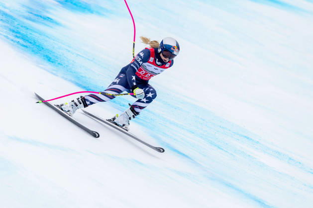 ALPINE SKIING - FIS WC Crans Montana CRANS MONTANA,SWITZERLAND,28.JAN.26 - ALPINE SKIING - FIS World Cup, downhill training, ladies. Image shows Lindsey Vonn (USA).  GEPAxpictures xMathiasxMandl