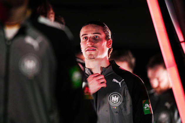 Juri Knorr (Deutschland, 15) DEN, Deutschland vs. Frankreich, Handball, EHF Europameisterschaft 2026, Hauptrunde, Spieltag 4, 28.01.2026 DEN, Deutschland vs. Frankreich, Handball, EHF Europameisterschaft 2026, Hauptrunde, Spieltag 4, 28.01.2026 Herning Copyright: xEibner-Pressefoto MarcelxvonxFehrnx EP_MFN