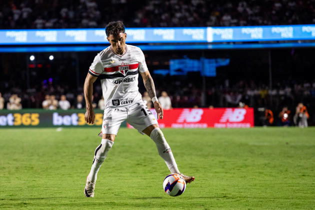 São Paulo x Santos SaO PAULO, SP - 31.01.2026: SaO PAULO X SANTOS - Enzo Diaz during the match between Sao Paulo and Santos, valid for the 6th round of the Paulistao, held on Saturday night (31) at MorumBIS in Sao Paulo, SP. (Photo: Rodilei Morais Fotoarena) x2877172x RodileixMorais