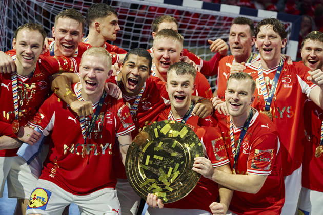 Men s Handball European Championship, EM, Europameisterschaft Final Denmark becomes European champions in handball after the final against Germany at Jyske Bank Boxen in Herning on Sunday, February 1, 2026. (Photo: Thomas Traasdahl Ritzau Scanpix) , Herning Denmark Copyright: RitzauxScanpix ThomasxTraasdahlx spdk20260201-210311-L