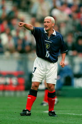 Brazil V Scotland, FIFA World Cup, WM, Weltmeisterschaft, Fussball Finals 1998 Group A Billy Mckinlay of Scotland shouting during the FIFA World Cup Finals 1998 Group A match between Brazil and Scotland at Stade De France on June 10, 1998 in Saint-Denis, France. Saint-Denis Stade De France France France Copyright: xAllstarxPicturexLibraryxLtdx