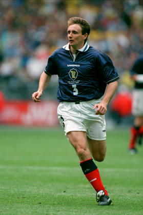 Brazil V Scotland, FIFA World Cup, WM, Weltmeisterschaft, Fussball Finals 1998 Group A Tommy Boyd of Scotland running during the FIFA World Cup Finals 1998 Group A match between Brazil and Scotland at Stade De France on June 10, 1998 in Saint-Denis, France. Saint-Denis Stade De France France France Copyright: xAllstarxPicturexLibraryxLtdx