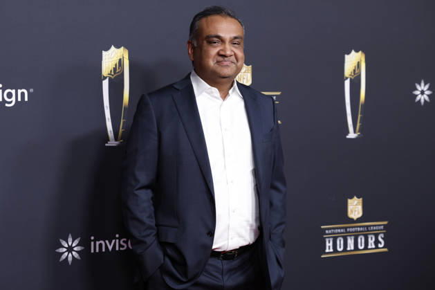 RECORD DATE NOT STATED Neal Mohan arrives on the red carpet at the 2026 NFL, American Football Herren, USA Honors presented by Invisalign in the days leading up to Super Bowl LX in San Francisco on Thursday, February 5, 2026. The New England Patriots will play the Seattle Seahawks in Super Bowl LX at Levi s Stadium in Santa Clara on Sunday, February 8, 2026.  SBP20260205357 JOHNxANGELILLO