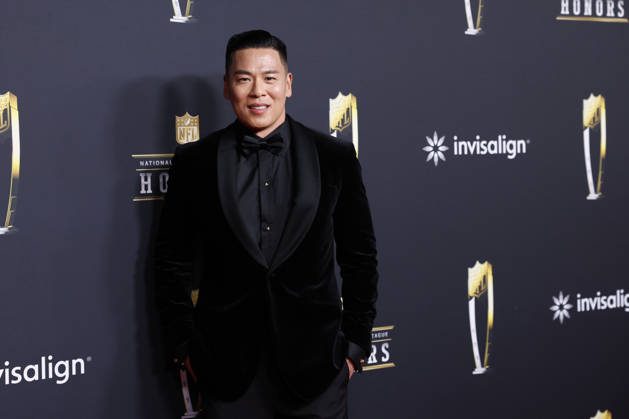 RECORD DATE NOT STATED Rich Ting arrives on the red carpet at the 2026 NFL, American Football Herren, USA Honors presented by Invisalign in the days leading up to Super Bowl LX in San Francisco on Thursday, February 5, 2026. The New England Patriots will play the Seattle Seahawks in Super Bowl LX at Levi s Stadium in Santa Clara on Sunday, February 8, 2026.  SBP20260205362 JOHNxANGELILLO