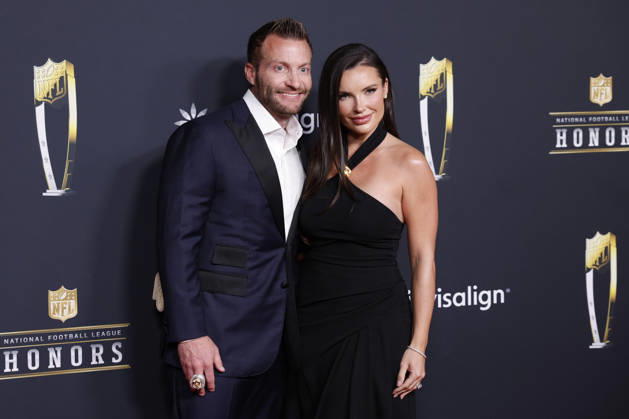 RECORD DATE NOT STATED Sean McVay and Veronika Khomyn arrive on the red carpet at the 2026 NFL, American Football Herren, USA Honors presented by Invisalign in the days leading up to Super Bowl LX in San Francisco on Thursday, February 5, 2026. The New England Patriots will play the Seattle Seahawks in Super Bowl LX at Levi s Stadium in Santa Clara on Sunday, February 8, 2026.  SBP20260205395 JOHNxANGELILLO