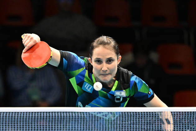 MONTREUX, Switzerland - FEBRUARY 6: Sabine Winter of Germany in action during the CCB Europe Top16 Cup Montreux at Salle omnisports du Pierrier on February 6, 2026 in Montreux, Switzerland. Montreux Salle omnisports du Pierrier Schweiz Copyright: xJustPictures.ch ManuelxWinterbergerx jp-en-EuSpIm-MWI_7705
