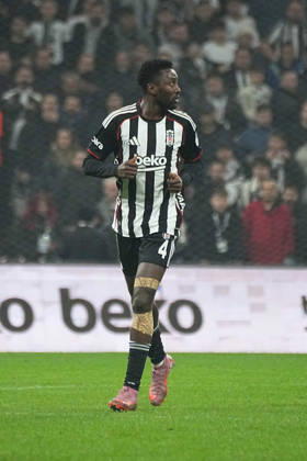 ISTANBUL, TURKEY - FEBRUARY 8: Wilfred Ndidi of Besiktas during the Trendyol Turkish Super League match between Besiktas JK and Alanyaspor at Tupras Stadium on February 8, 2026 in Istanbul, Turkey. Istanbul Turkey Copyright: xSeskimphotox Besiktas-Alanya-080226 (50)