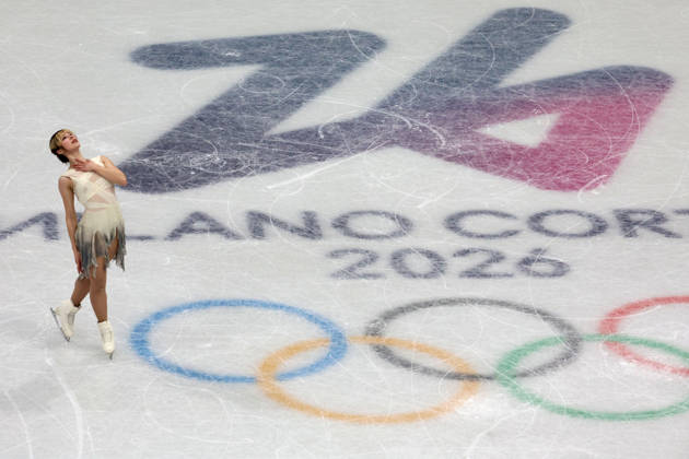 February 6, 2026, Milan, Lombardy, Italy: Alysa Liu of Team United States competes in women s singles short program during the Milano Cortina 2026 Olympic Winter games, Winterspiele,Spiele, Summer games at Milano Ice Skating Arena. Olympics 2026: Milano Cortina: Figure skating, Eiskunstlauf - ZUMAm117 20260206_oly_m117_305 Copyright: xDavidxMcIntyrex