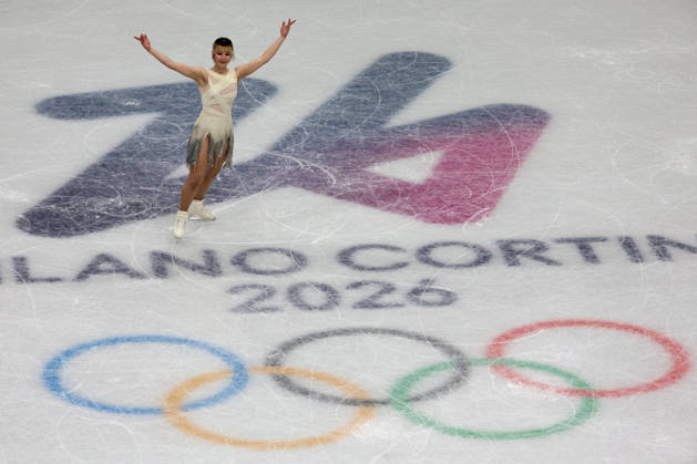 February 6, 2026, Milan, Lombardy, Italy: Alysa Liu of Team United States competes in women s singles short program during the Milano Cortina 2026 Olympic Winter games, Winterspiele,Spiele, Summer games at Milano Ice Skating Arena. Olympics 2026: Milano Cortina: Figure skating, Eiskunstlauf - ZUMAm117 20260206_oly_m117_306 Copyright: xDavidxMcIntyrex