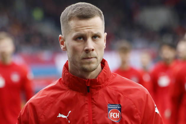Fussball, 1. Bundesliga, 21. Spieltag, 2025 2026, 1. FC Heidenheim vs. Hamburger SV, 07.02.2026, Voith-Arena, Heidenheim, Deutschland, Adrian BECK 1. FC Heidenheim 21 Heidenheim Voith-Arena Baden-Württemberg Deutschland Copyright: xGaetanoxDixRosax