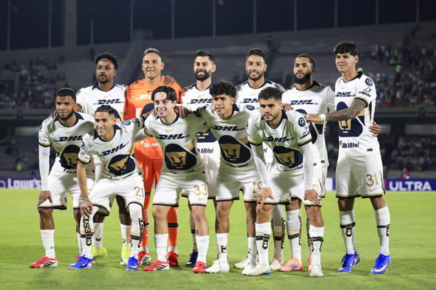 CONCACAF CHAMPIONS CUP 2026 CONCACAF CHAMPIONS CUP 2026 PUMAS VS SAN DIEGO FC 10022026 MEXICO CITY, MEX. Team photo of Pumas UNAM of the Liga BBVA MX, during round 1 game of the CONCACAF Champions Cup 2026 at the Estadio Olimpico Ciudad Universitaria of Mexico City, against San Diego FC of the MLS, Fussball Herren, USA Foto de equipo de Pumas UNAM de la Liga BBVA MX, durante juego de la ronda 1 de la CONCACAF Champions Cup 2026, celebrado en el Estadio Olimpico de Ciudad Universitaria de la Ciudad de Mexico, en contra de San Diego FC de la MLS. Photo by IMAGENSHOP AGENCIA FOTOGRAFICA MEXICO CITY MEXICO CITY MEXICO Copyright: xIMAGENSHOPxAGENCIAxFOTOGRAFICAx