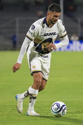 CONCACAF CHAMPIONS CUP 2026 CONCACAF CHAMPIONS CUP 2026 PUMAS VS SAN DIEGO FC 10022026 MEXICO CITY, MEXICO. Action photo of Alan Medina of Pumas UNAM of the Liga BBVA MX, during round 1 game of the CONCACAF Champions Cup 2026 at the Estadio Olimpico Ciudad Universitaria of Mexico City. Foto de accion de Alan Medina de Pumas UNAM de la Liga BBVA MX, durante juego de la ronda 1 de la CONCACAF Champions Cup 2026, celebrado en el Estadio Olimpico de Ciudad Universitaria de la Ciudad de Mexico. Photo by IMAGENSHOP AGENCIA FOTOGRAFICA MEXICO CITY MEXICO CITY MEXICO Copyright: xIMAGENSHOPxAGENCIAxFOTOGRAFICAx