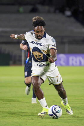 CONCACAF CHAMPIONS CUP 2026 CONCACAF CHAMPIONS CUP 2026 PUMAS VS SAN DIEGO FC 10022026 MEXICO CITY, MEXICO. Action photo of Alvaro Angulo of Pumas UNAM of the Liga BBVA MX, during round 1 game of the CONCACAF Champions Cup 2026 at the Estadio Olimpico Ciudad Universitaria of Mexico City. Foto de accion de Alvaro Angulo de Pumas UNAM de la Liga BBVA MX, durante juego de la ronda 1 de la CONCACAF Champions Cup 2026, celebrado en el Estadio Olimpico de Ciudad Universitaria de la Ciudad de Mexico. Photo by IMAGENSHOP AGENCIA FOTOGRAFICA MEXICO CITY MEXICO CITY MEXICO Copyright: xIMAGENSHOPxAGENCIAxFOTOGRAFICAx