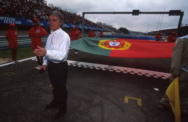 Bernie Ecclestone(GBR) F1 Supremo..Portugese GP, Estoril, 25 September 1994 Copyright: xSuttonxMotorsportsx