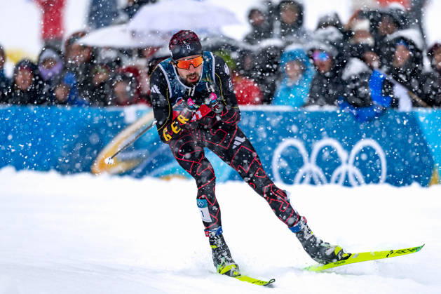 OLYMPICS - Winter Olympic Games, Olympische Spiele, Olympia, OS Milano Cortina 2026 TESERO,ITALY,19.FEB.26 - OLYMPICS, NORDIC SKIING, NORDIC COMBINED, CROSS COUNTRY - Winter Olympic Games Milano Cortina 2026, team sprint, 2x7.5km. Image shows Johannes Rydzek (GER). GEPAxpictures xMatthiasxTrinkl