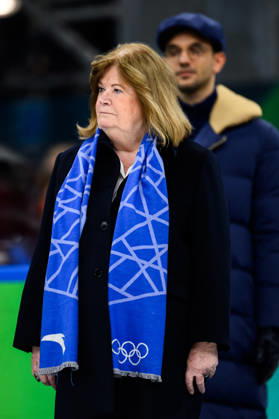 260219 Gunilla Lindberg, Secretary General of ANOC, after the women s Ice hockey, Eishockey final game between USA and Canada during day 13 of the 2026 Winter Olympics on February 19, 2026 in Milan. Photo: Emma Wallskog BILDBYRAN kod EW EW0643 ishockey ice hockey Olympic Games, Olympische Spiele, Olympia, OS olympics winter olympics os ol olympiska spel vinter-os olympiske leker milano cortina 2026 milan cortina 2026 milano cortina 2026 olympic games milano cortina 2026 winter olympic games milano cortina-os milano cortina-ol vinter-ol 13 bbeng dam usa kanada canada final Copyright: EMMAxWALLSKOG BB260219EW133